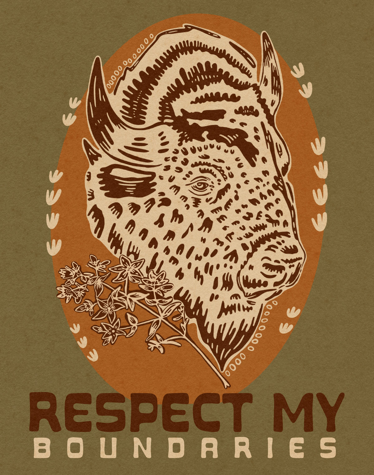 Respect My Boundaries print