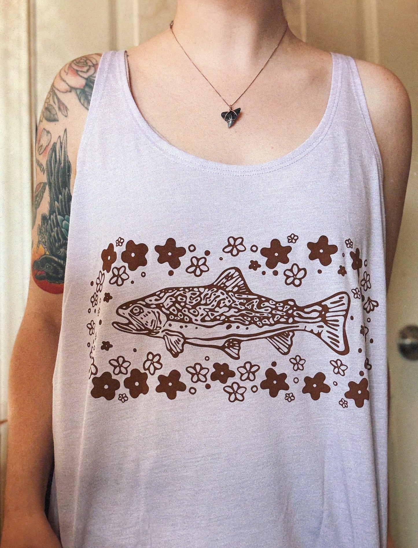 Lavender Trout Blossom Tank
