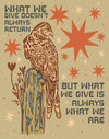 What We Are Print