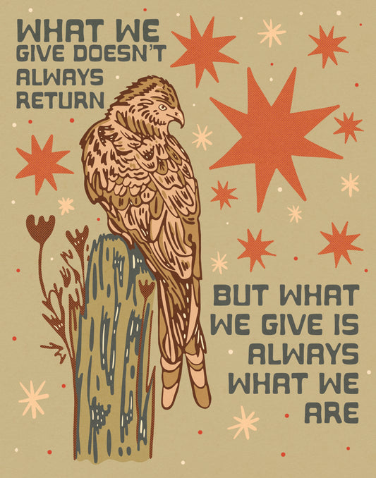 What We Are Print
