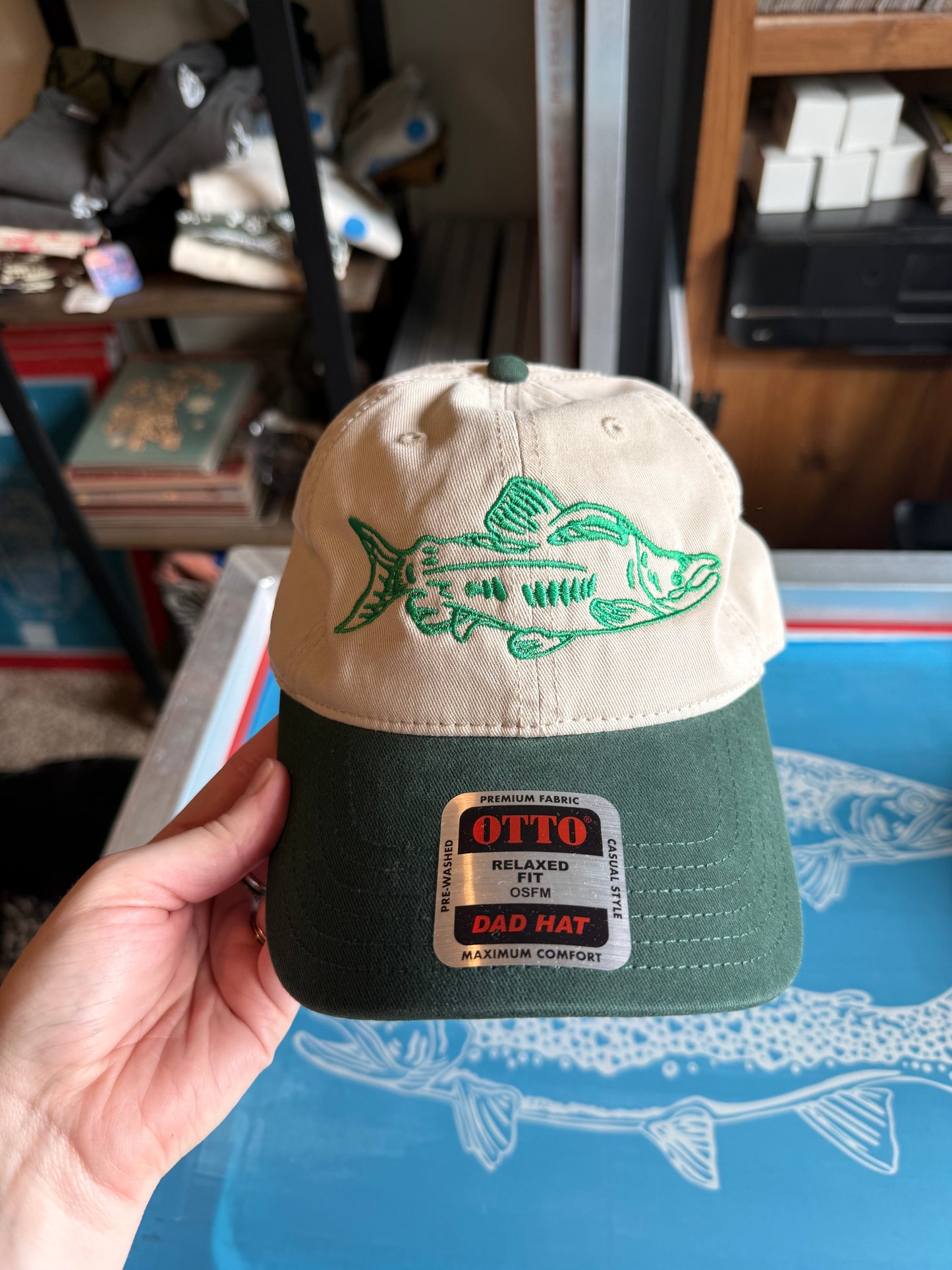 Salmon Hat Sample