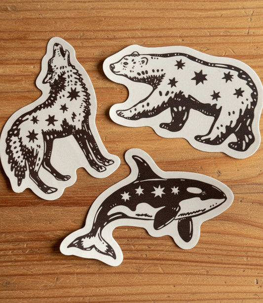 Critter Constellations Stickers