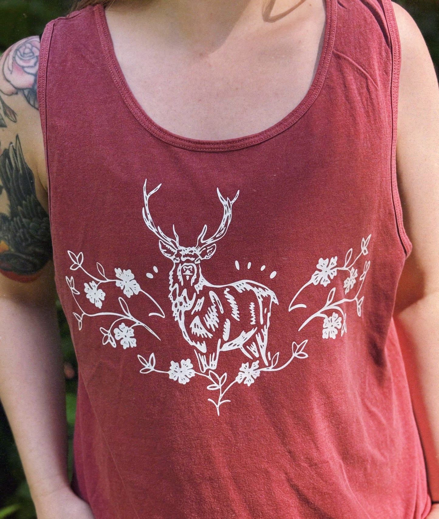 Elk Dianthus Tank Top