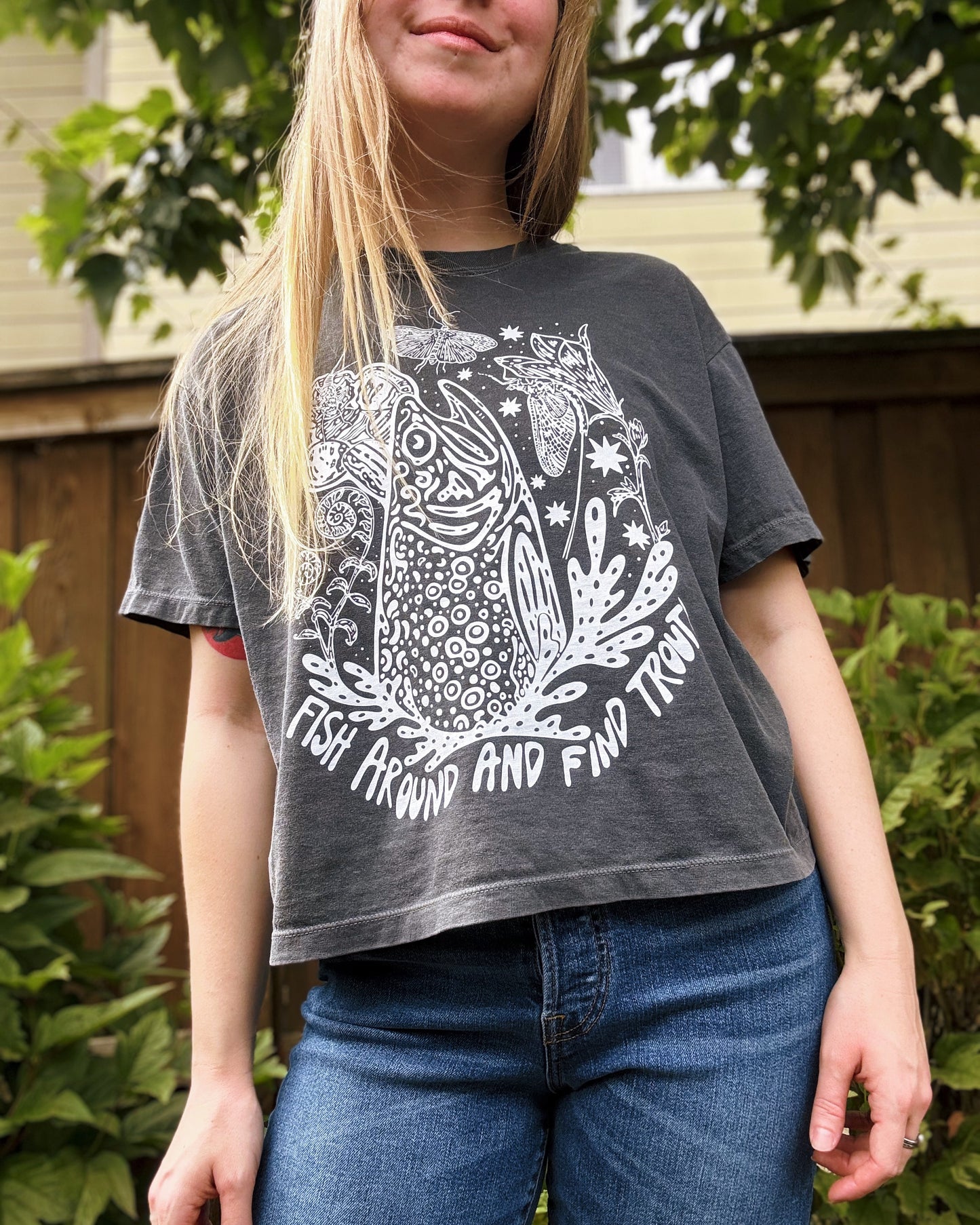 Fish Around and Find Trout T-shirt