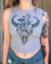 In Bloom Crop Tank Top