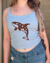Orca Crop Tank Top
