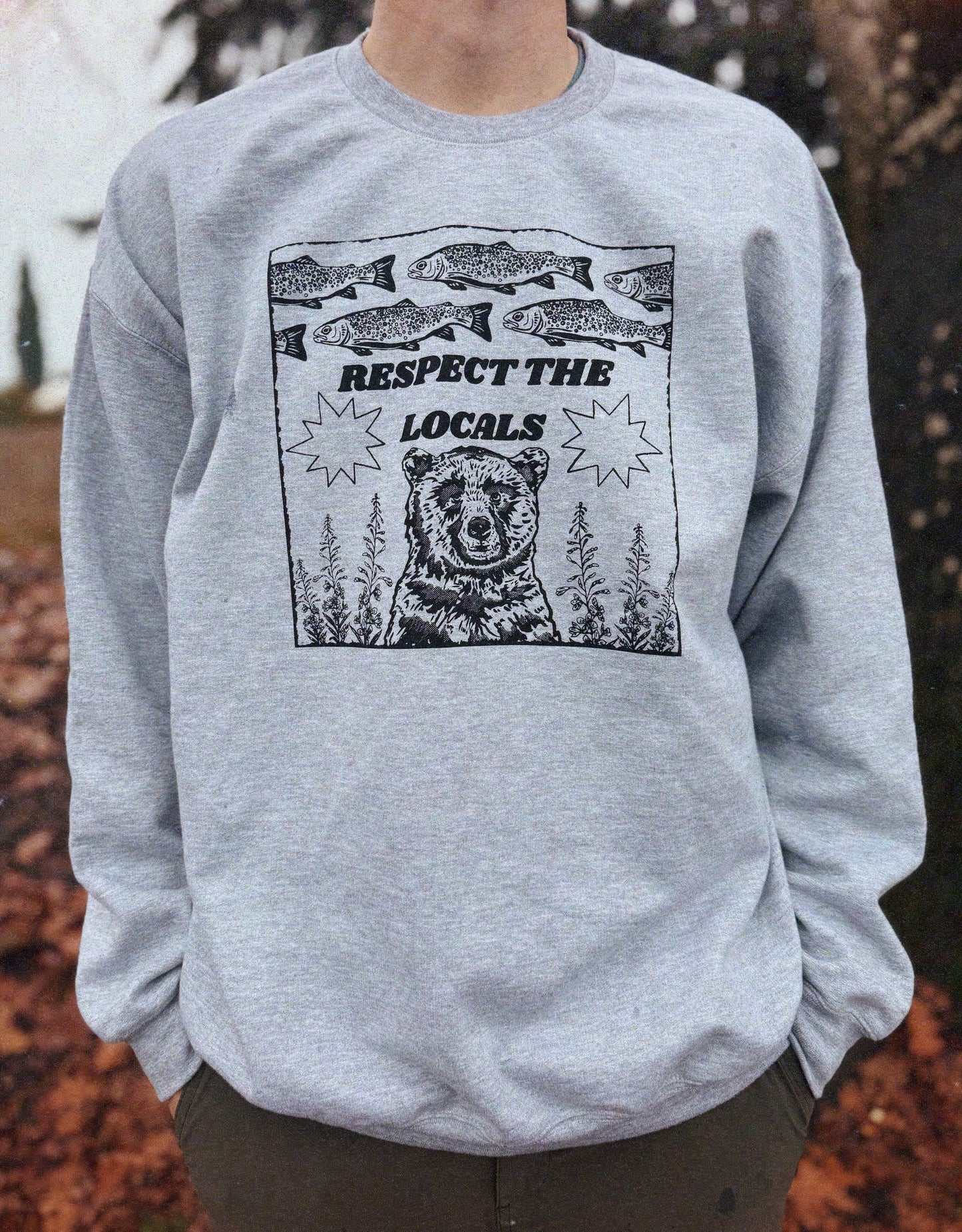 Respect the Locals Crewneck