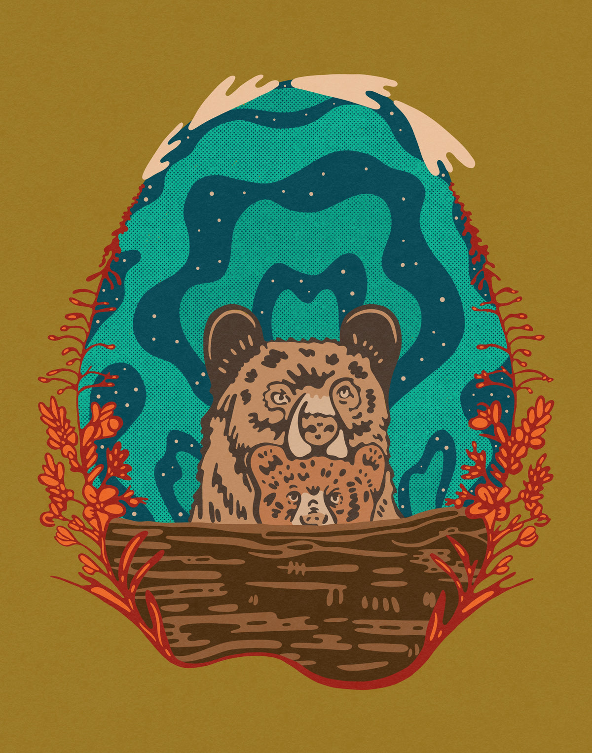 Bear Buddies Print
