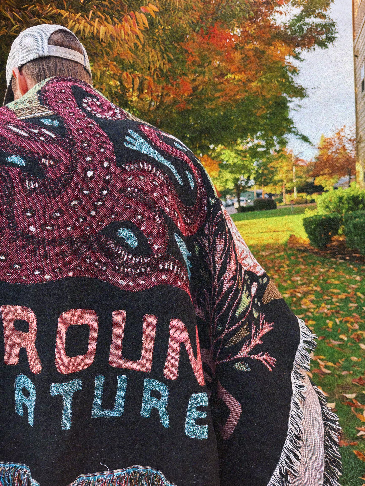 Stay Grounded Woven Blanket