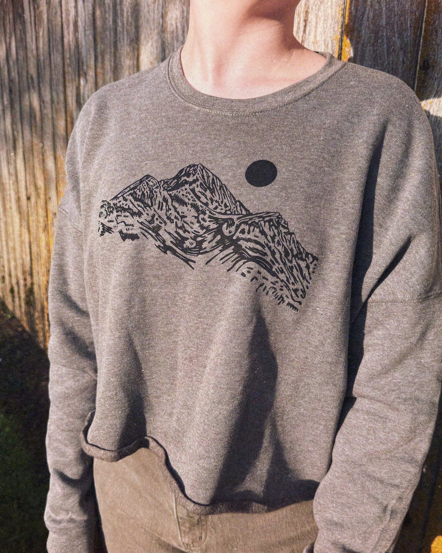 Altitude Cropped Crewneck