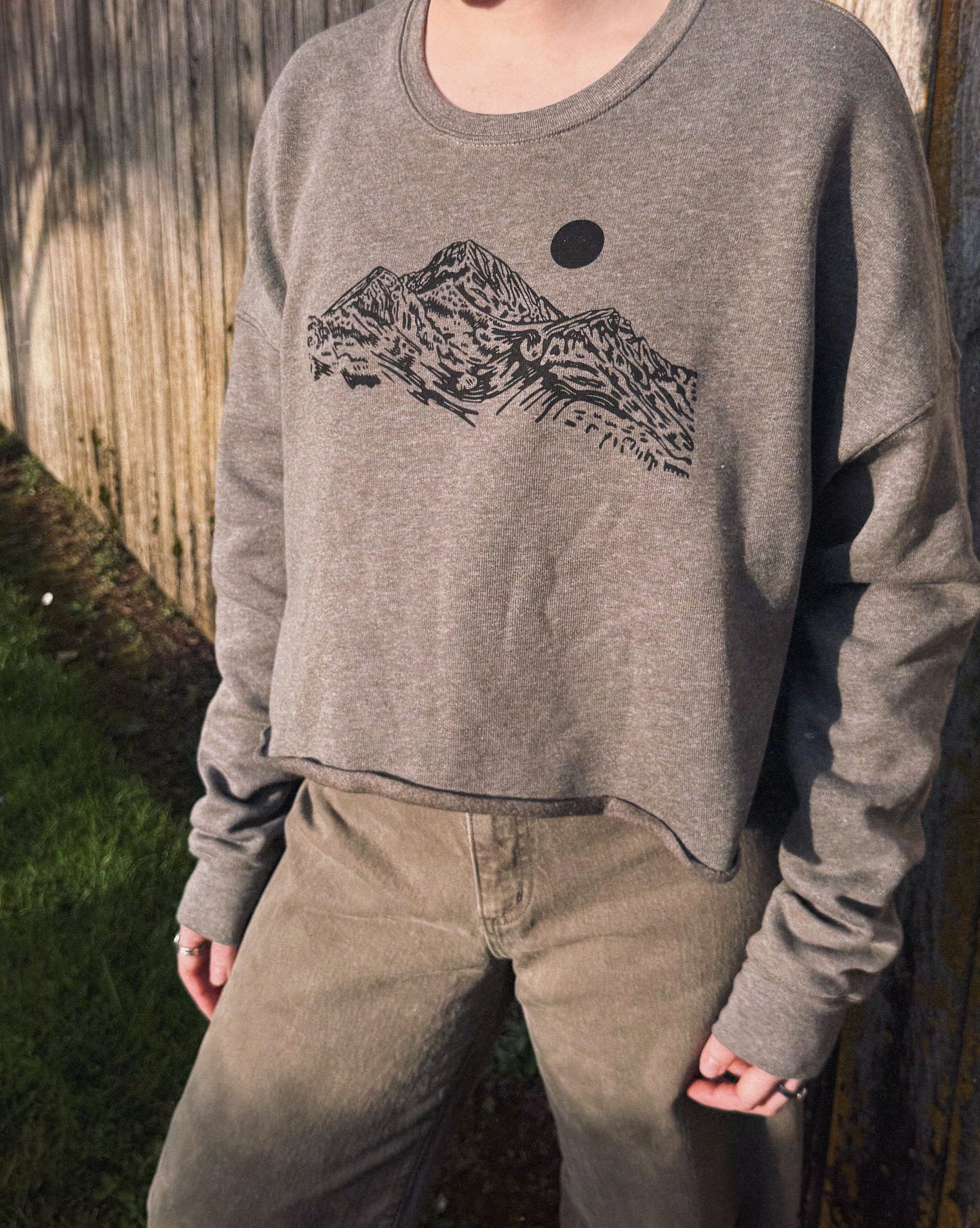 Altitude Cropped Crewneck