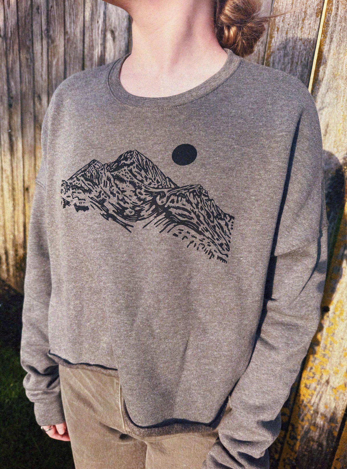 Altitude Cropped Crewneck