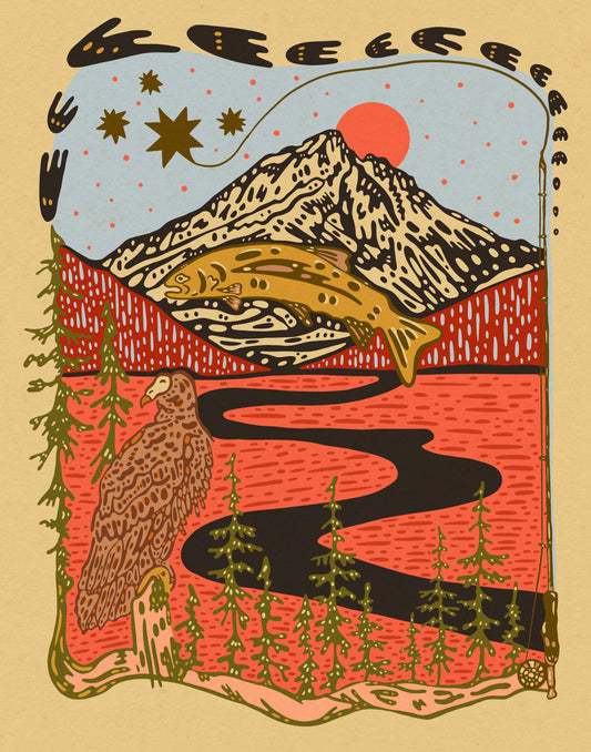 11x14 River Dreams Print