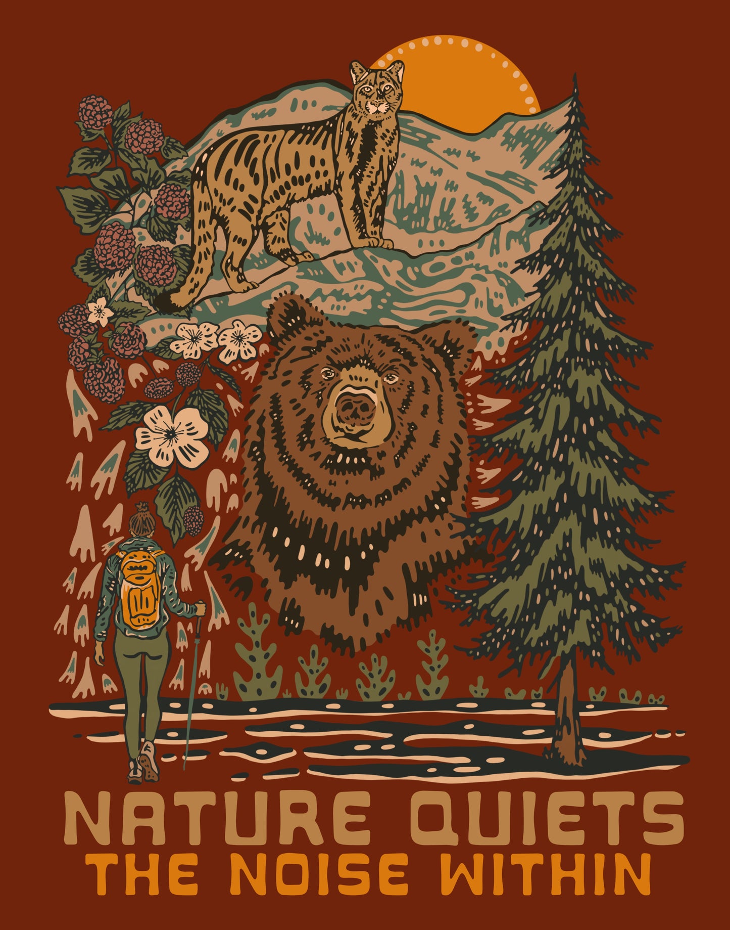 11x14 Nature Walk Print