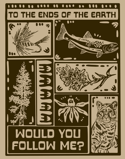 8x10 Ends of the Earth Print | Limited Release