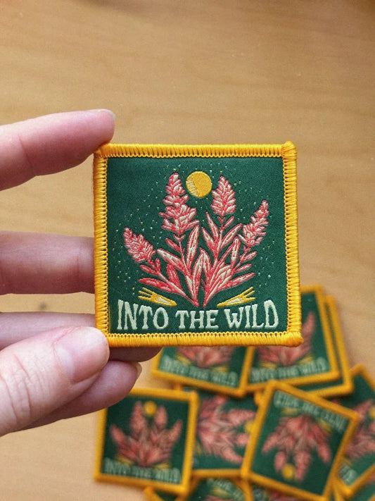 Into The Wild Iron On Patch