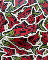 Salmon Sticker