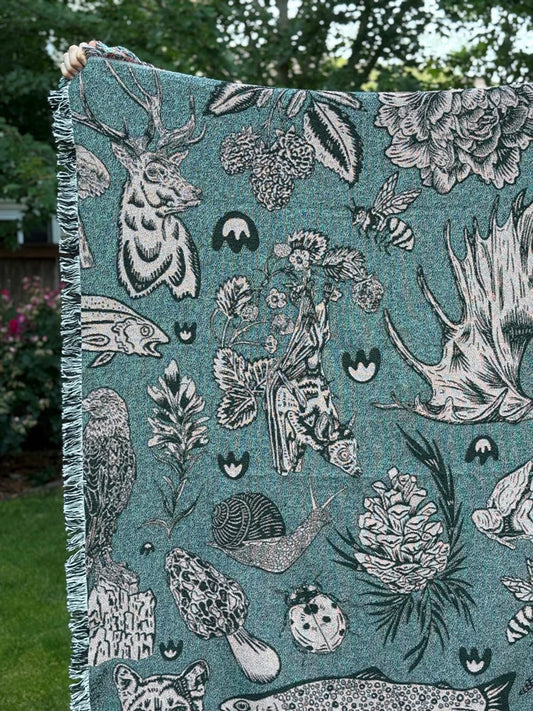 Woodland Woven Blanket | PRE ORDER