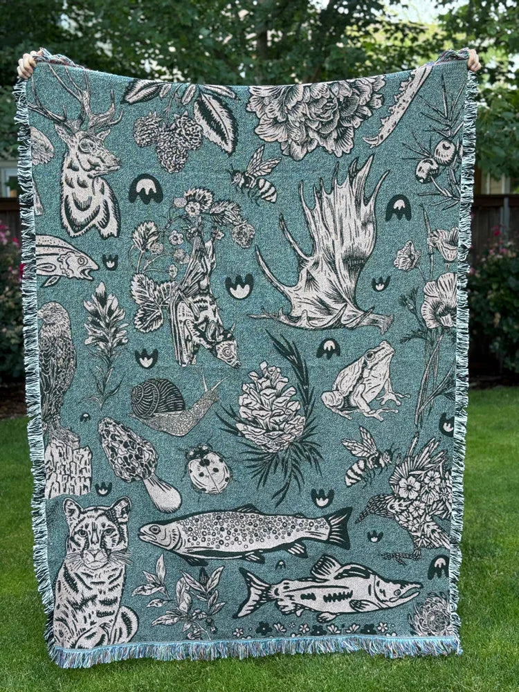 Woodland Woven Blanket | PRE ORDER