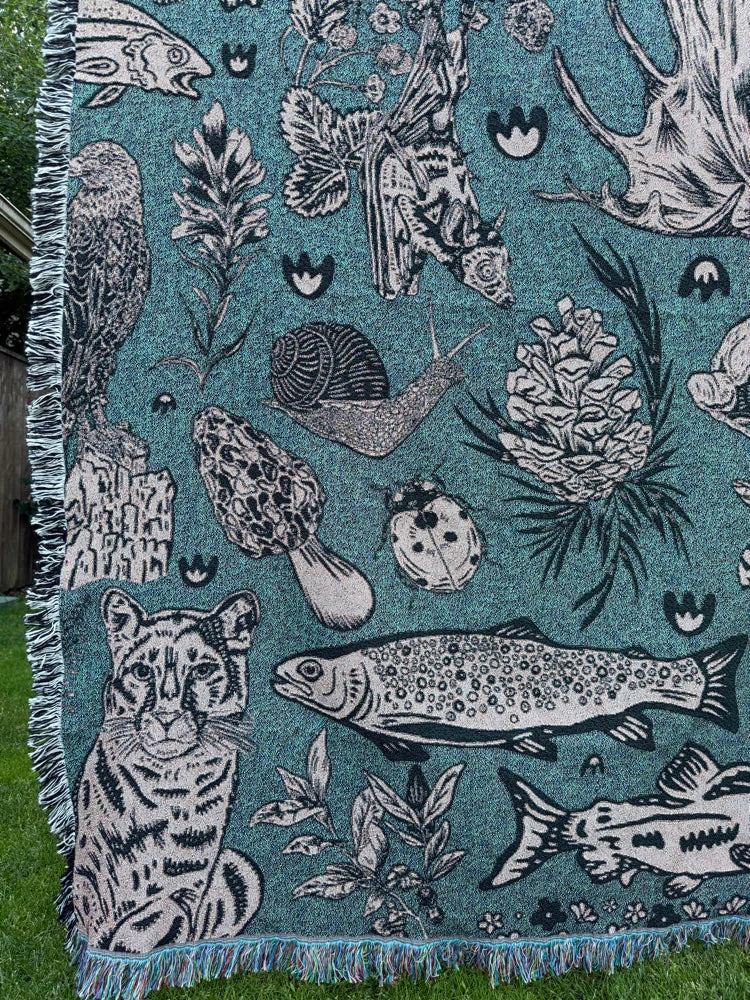 Woodland Woven Blanket | PRE ORDER