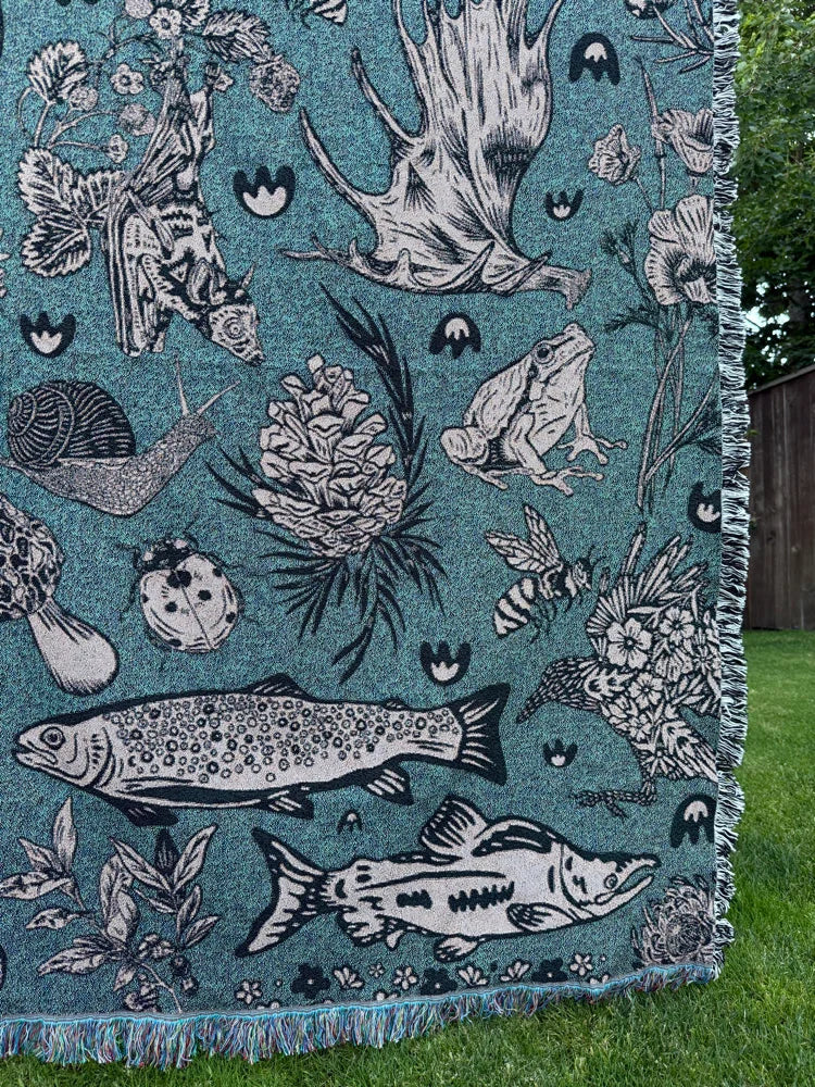 Woodland Woven Blanket | PRE ORDER